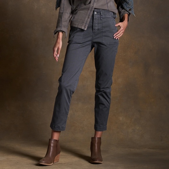 Gray Ankle Pants - Picture 13 of 16